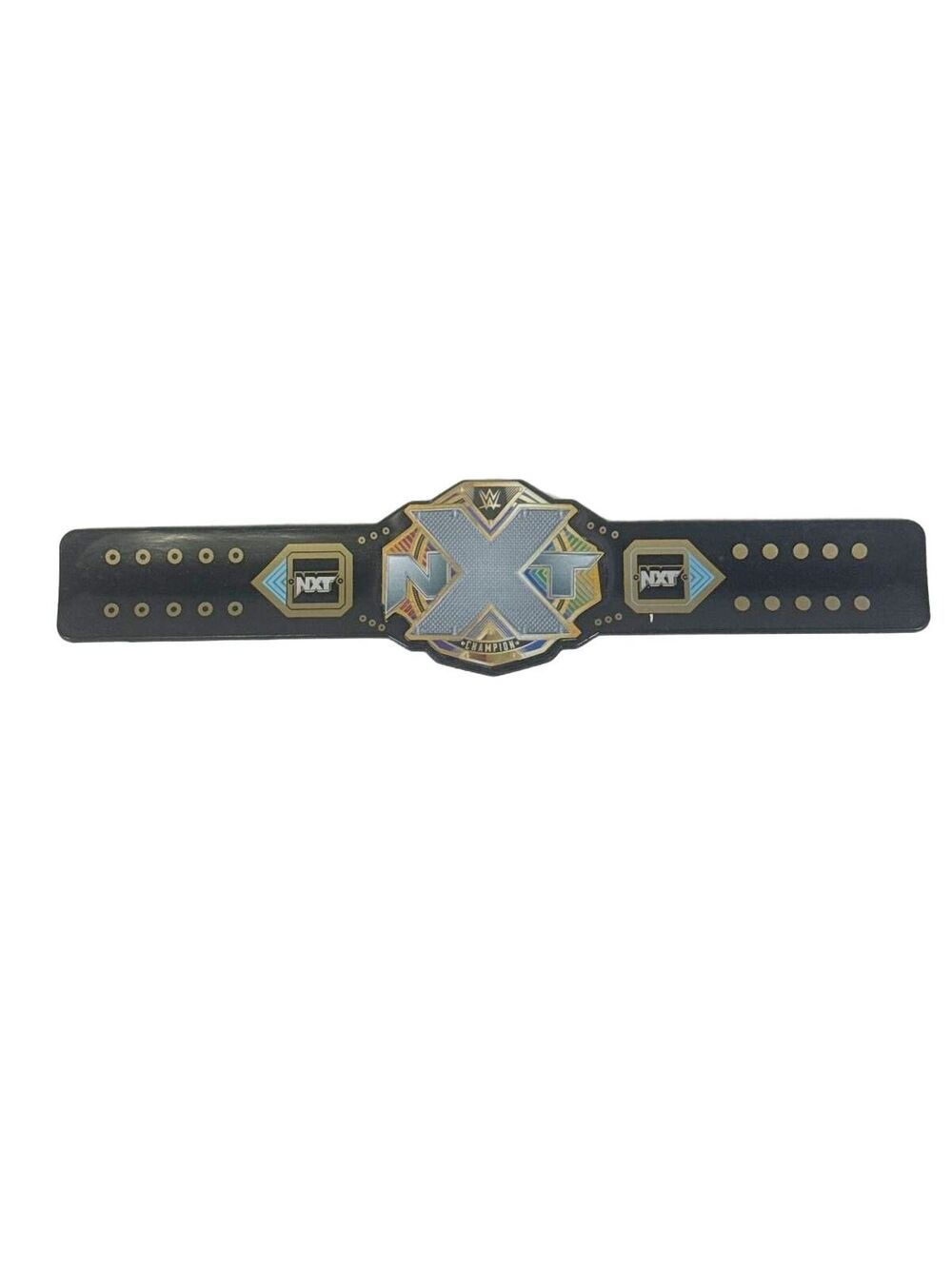 WWE NXT Wrestling Championship Belt Slap Bracelet Gold Black Collectible